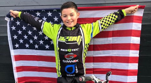 Enzo, champion de BMX