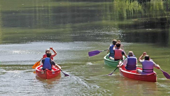 randonnées en canoé